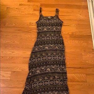 Forever 21 Backless Bohemian Maxi Dress/ Size M